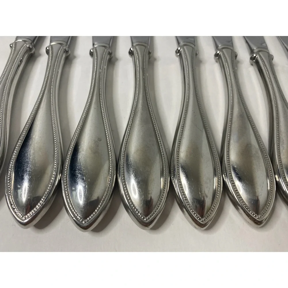 Lot of 8 Oneida Arbor-American Harmony Stainless Dinner Knives